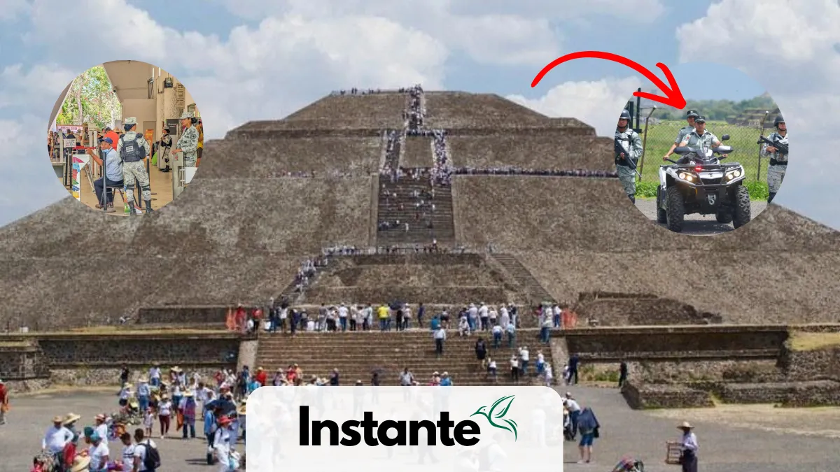 México refuerza seguridad en zonas arqueológicas en Teotihuacán y nueva estrategia nacional turística