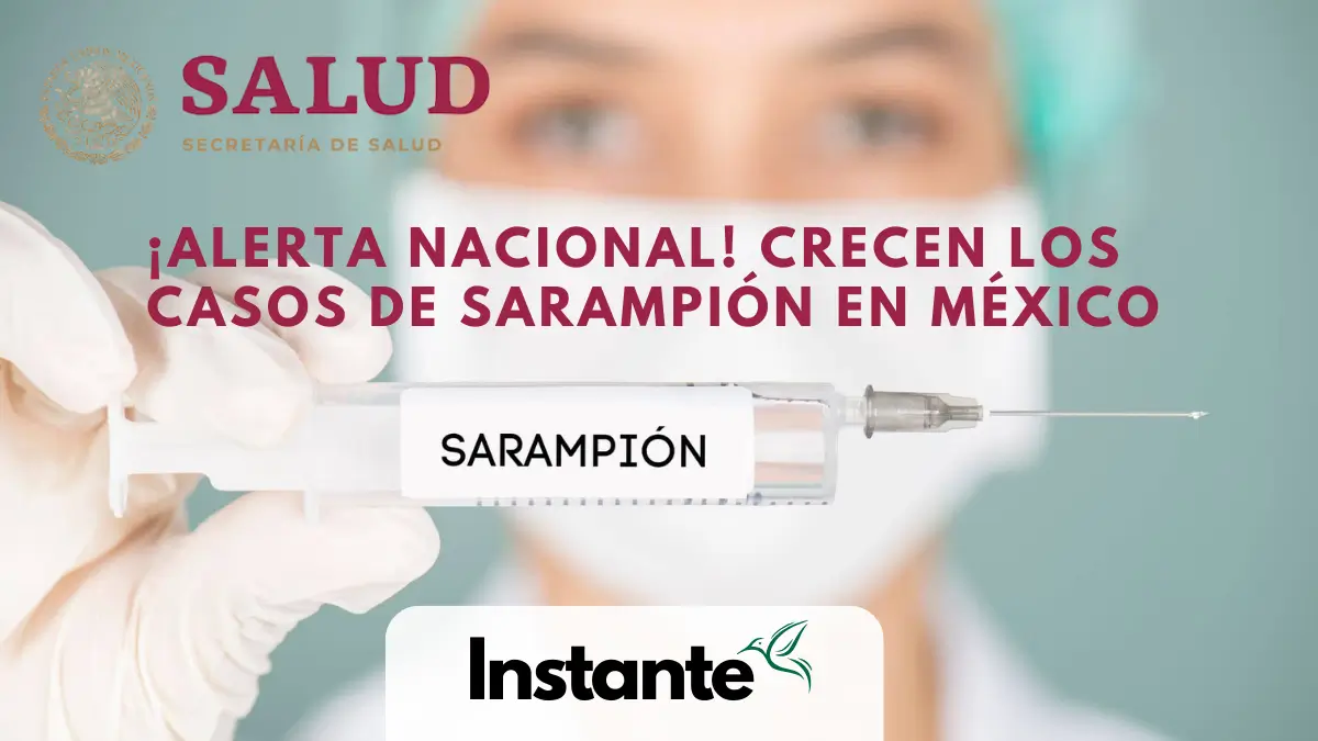 México emite aviso epidemiológico por aumento de casos de sarampión